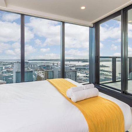 Ferienwohnung Magnificent Skytower, Sea, Habour View In Cbd Auckland Exterior foto