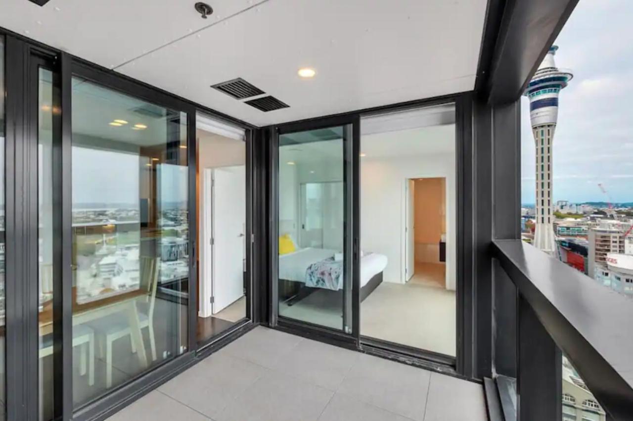 Ferienwohnung Magnificent Skytower, Sea, Habour View In Cbd Auckland Exterior foto