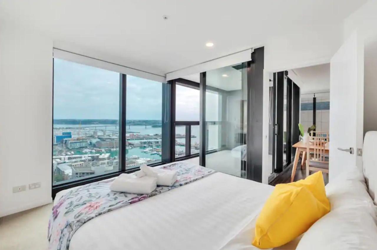 Ferienwohnung Magnificent Skytower, Sea, Habour View In Cbd Auckland Exterior foto