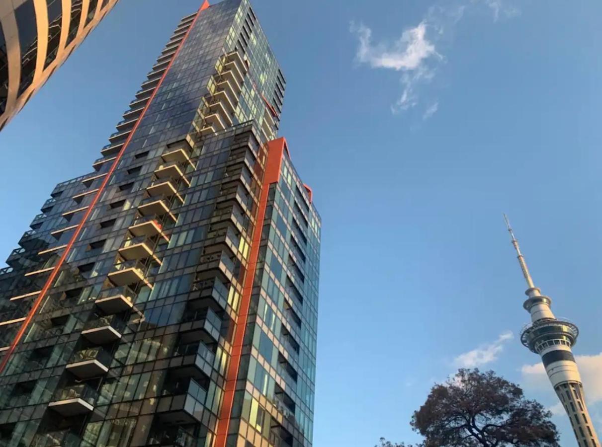 Ferienwohnung Magnificent Skytower, Sea, Habour View In Cbd Auckland Exterior foto