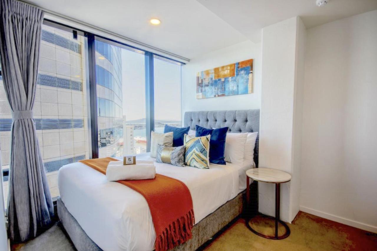 Ferienwohnung Magnificent Skytower, Sea, Habour View In Cbd Auckland Exterior foto