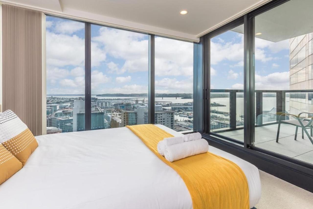 Ferienwohnung Magnificent Skytower, Sea, Habour View In Cbd Auckland Exterior foto