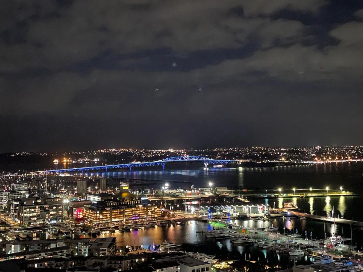 Ferienwohnung Magnificent Skytower, Sea, Habour View In Cbd Auckland Exterior foto